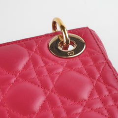 Christian Dior Mini Lady Dior Hot Pink Christian Dior Mini Lady Dior Hot Pink