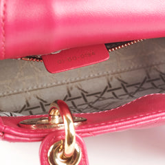 Christian Dior Mini Lady Dior Hot Pink Christian Dior Mini Lady Dior Hot Pink