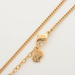 Christian Dior Logo Rhinestone Necklace Costume Jewellery Christian Dior Logo Rhinestone Necklace Costume Jewellery