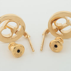 Dior Round CD Pink Rhinestone Earrings (Costume Jewellery) Dior Round CD Pink Rhinestone Earrings (Costume Jewellery)