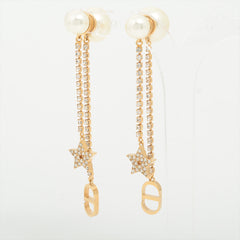 Dior Tribale Pearl Drop Earrings (Costume Jewellery) Dior Tribale Pearl Drop Earrings (Costume Jewellery)