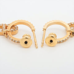ITEM 5 - Dior Clair De Lune CD Small Loop Earrings (Costume Jewellery) ITEM 5 - Dior Clair De Lune CD Small Loop Earrings (Costume Jewellery)