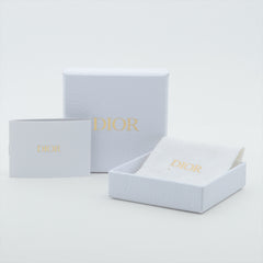 ITEM 5 - Dior Clair De Lune CD Small Loop Earrings (Costume Jewellery) ITEM 5 - Dior Clair De Lune CD Small Loop Earrings (Costume Jewellery)