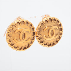 Chanel Vintage Coco Logo Clip On Earrings Costume Jewellery Chanel Vintage Coco Logo Clip On Earrings Costume Jewellery
