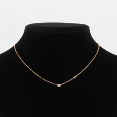 Cartier D'amour Small Model Diamond Necklace Cartier D'amour Small Model Diamond Necklace