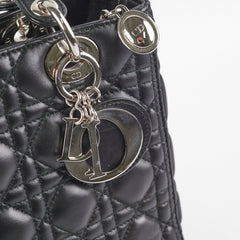 Christian Dior Medium Lady Dior Black Christian Dior Medium Lady Dior Black