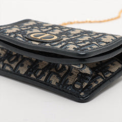 Christian Dior Oblique canvas Chain shoulder bag Christian Dior Oblique canvas Chain shoulder bag