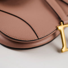 Christian Dior Medium Saddle Nude/Blush Christian Dior Medium Saddle Nude/Blush