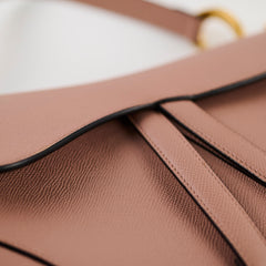 Christian Dior Medium Saddle Nude/Blush Christian Dior Medium Saddle Nude/Blush