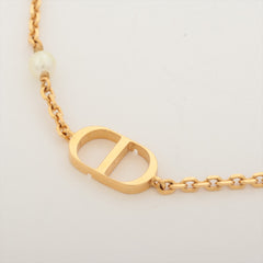 Christian Dior Petit CD Gold Pearl Bracelet Costume Jewellery Christian Dior Petit CD Gold Pearl Bracelet Costume Jewellery