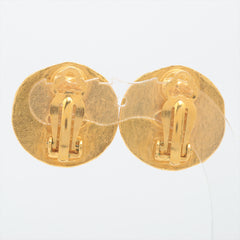 Chanel Round CC Pearl Clip Earrings (Costume Jewellery) Chanel Round CC Pearl Clip Earrings (Costume Jewellery)