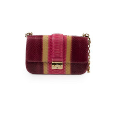 Christian Dior Miss Dior Python Flap Bag Multicolor Christian Dior Miss Dior Python Flap Bag Multicolor