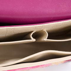 Christian Dior Miss Dior Python Flap Bag Multicolor Christian Dior Miss Dior Python Flap Bag Multicolor