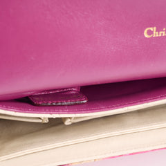 Christian Dior Miss Dior Python Flap Bag Multicolor Christian Dior Miss Dior Python Flap Bag Multicolor