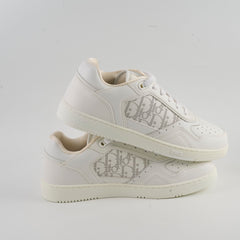 Christian Dior Men's Leather B27 Low Top Sneakers White Size 43 Christian Dior Men's Leather B27 Low Top Sneakers White Size 43