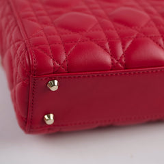 Christian Dior Mini Lady Dior Red Christian Dior Mini Lady Dior Red