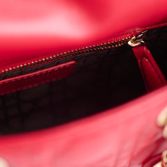 Christian Dior Mini Lady Dior Red Christian Dior Mini Lady Dior Red