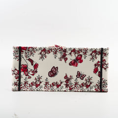 Christian Dior Medium Book Tote Butterfly Embroidery Red Christian Dior Medium Book Tote Butterfly Embroidery Red