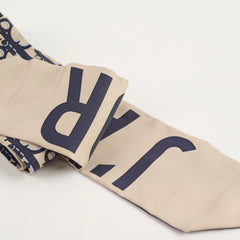 Christian Dior Oblique Twilly Navy Christian Dior Oblique Twilly Navy