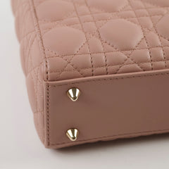 Christian Dior Small Lambskin ABC Lady Dior Pink Christian Dior Small Lambskin ABC Lady Dior Pink