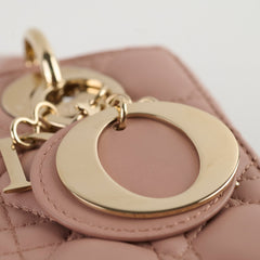 Christian Dior Small Lambskin ABC Lady Dior Pink Christian Dior Small Lambskin ABC Lady Dior Pink