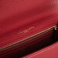 Christian Dior Small Diorama Burgundy Crossbody Bag Christian Dior Small Diorama Burgundy Crossbody Bag