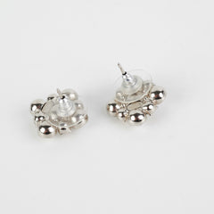 Chanel Rhinestone Logo Earrings Costume Jewellery Chanel Rhinestone Logo Earrings Costume Jewellery