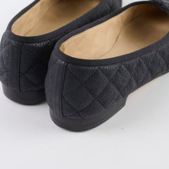 Chanel Ballerina Flat Size 37 Black Chanel Ballerina Flat Size 37 Black
