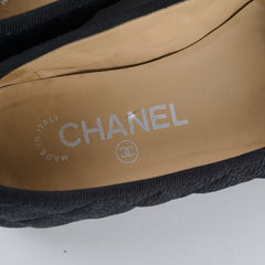 Chanel Ballerina Flat Size 37 Black Chanel Ballerina Flat Size 37 Black