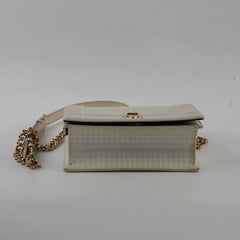 Dior Diorama Small White Pearl Dior Diorama Small White Pearl