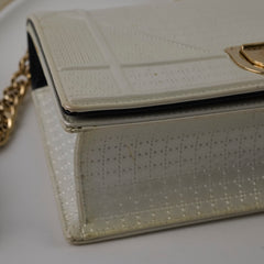 Dior Diorama Small White Pearl Dior Diorama Small White Pearl
