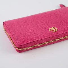 Gucci GG Long Wallet Pink Gucci GG Long Wallet Pink