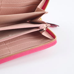 Gucci GG Long Wallet Pink Gucci GG Long Wallet Pink