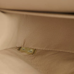 Chanel Caviar Medium/Large Double Classic Flap GHW Beige Chanel Caviar Medium/Large Double Classic Flap GHW Beige