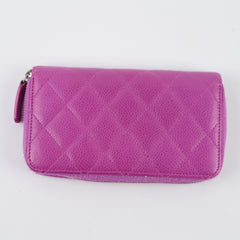 Chanel CC Wallet Purple Caviar Chanel CC Wallet Purple Caviar