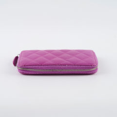 Chanel CC Wallet Purple Caviar Chanel CC Wallet Purple Caviar
