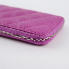 Chanel CC Wallet Purple Caviar Chanel CC Wallet Purple Caviar