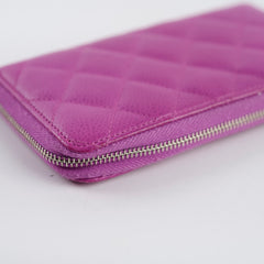Chanel CC Wallet Purple Caviar Chanel CC Wallet Purple Caviar