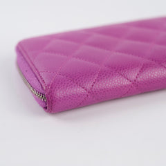 Chanel CC Wallet Purple Caviar Chanel CC Wallet Purple Caviar