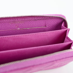 Chanel CC Wallet Purple Caviar Chanel CC Wallet Purple Caviar