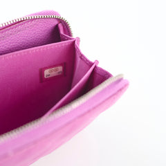 Chanel CC Wallet Purple Caviar Chanel CC Wallet Purple Caviar
