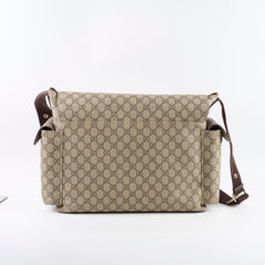 Gucci GG Supreme Canvas Diaper Bag Gucci GG Supreme Canvas Diaper Bag