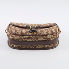 Christian Dior Medium Oblique Bobby Bag Brown Christian Dior Medium Oblique Bobby Bag Brown