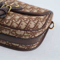 Christian Dior Medium Oblique Bobby Bag Brown Christian Dior Medium Oblique Bobby Bag Brown