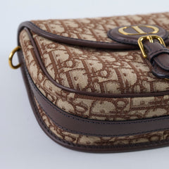 Christian Dior Medium Oblique Bobby Bag Brown Christian Dior Medium Oblique Bobby Bag Brown