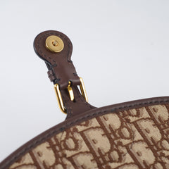 Christian Dior Medium Oblique Bobby Bag Brown Christian Dior Medium Oblique Bobby Bag Brown