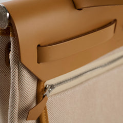 Hermes Herbag 31 Limited Edition Beige Canvas 2022 Hermes Herbag 31 Limited Edition Beige Canvas 2022