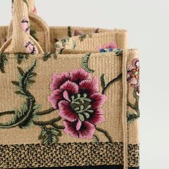 Dior Medium Book Tote Beige Floral Dior Medium Book Tote Beige Floral