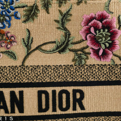 Dior Medium Book Tote Beige Floral Dior Medium Book Tote Beige Floral