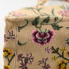 Dior Medium Book Tote Beige Floral Dior Medium Book Tote Beige Floral